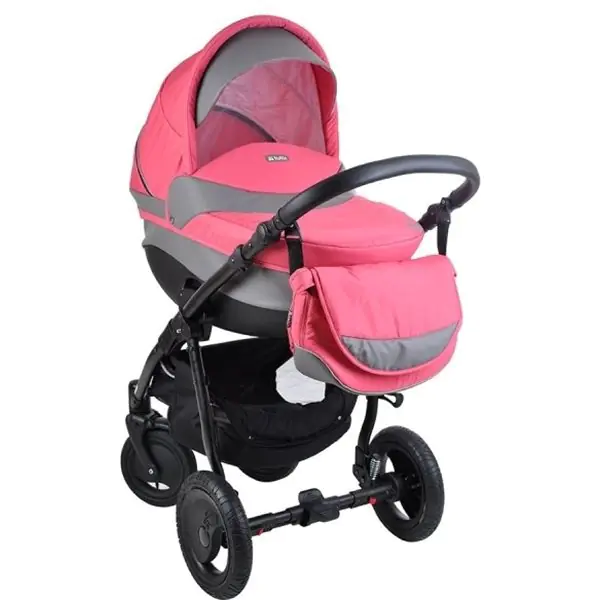 Детская коляска Tutis Galant 3 в 1, ткань+эко-кожа фото 7