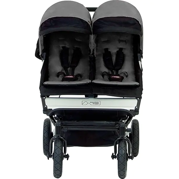 Детская прогулочная коляска для двойни и погодков Mountain Buggy Duet фото 3