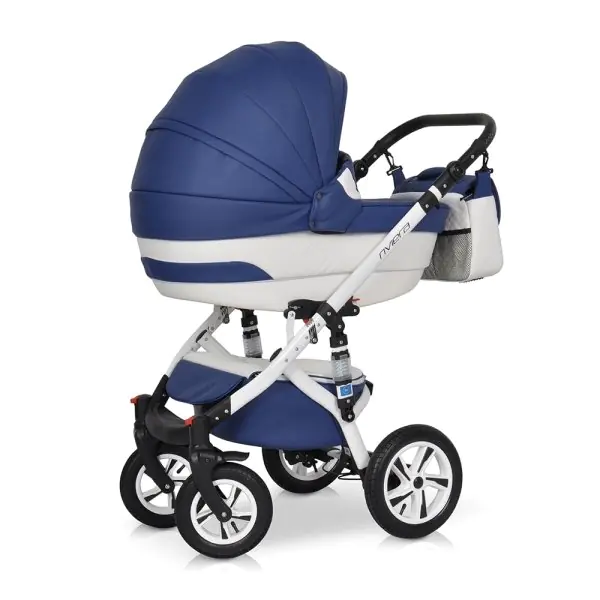 Детская коляска Caretto Riviera Vintage S 2 в 1, эко-кожа фото 3