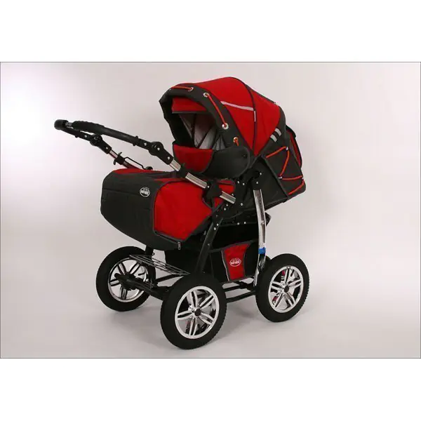 Детская коляска Baby-Merc Trafic 2 3 в 1 фото 4