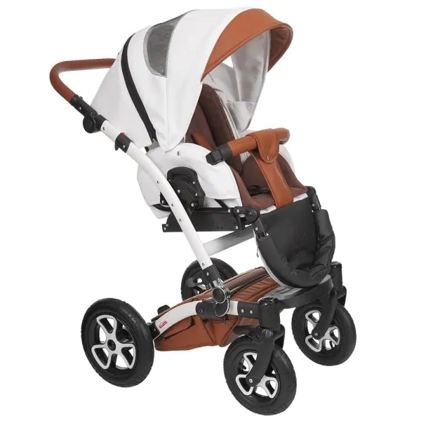 Детская коляска Tutek Torero Eco 3 в 1, эко-кожа фото 4