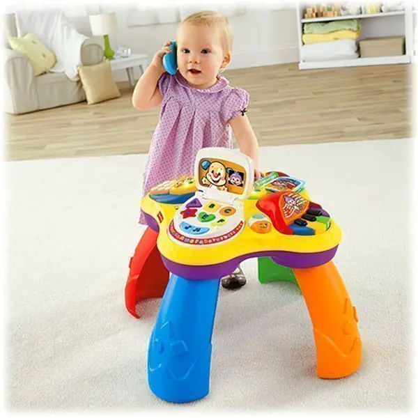 FP BFY42 Обучающий столик Fisher Price Смейся и Учись L&L фото 3