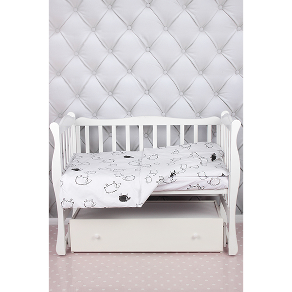Комплект постельного белья в кроватку AmaroBaby Baby Boom из поплина, 3 предмета фото 4