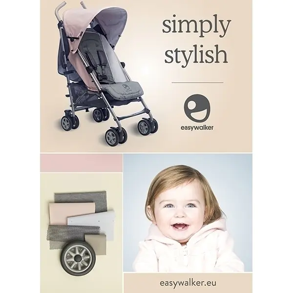 Детская коляска-трость Easywalker Buggy, с бампером фото 36
