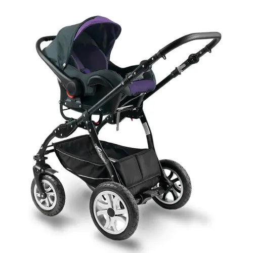 Детская коляска Esperanza Bexa Fashion T 3 в 1 Цвет шасси - Chrome фото 6