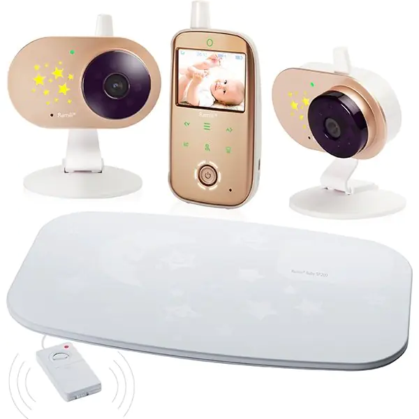 Видеоняня с двумя камерами и монитором дыхания Ramili Baby RV1200X2SP — как выглядит в жизни