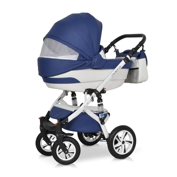 Детская коляска Caretto Riviera Vintage S 3 в 1, эко-кожа фото 4