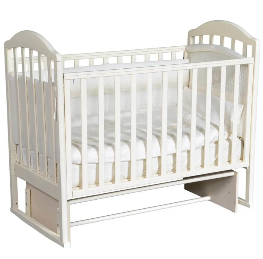 Детская кроватка Кедр Emily 6, универсальный маятник - Фото