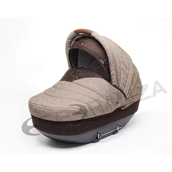 Детская коляска Esperanza Victoria Prestige 2 в 1 Цвет рамы - Бежевый - Маленькие колеса фото 2