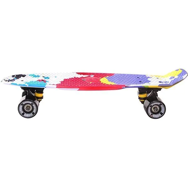 Скейтборд RT Y-Scoo Fishskateboard Print 22" с сумкой арт. 401G, 56,6х15 фото 17