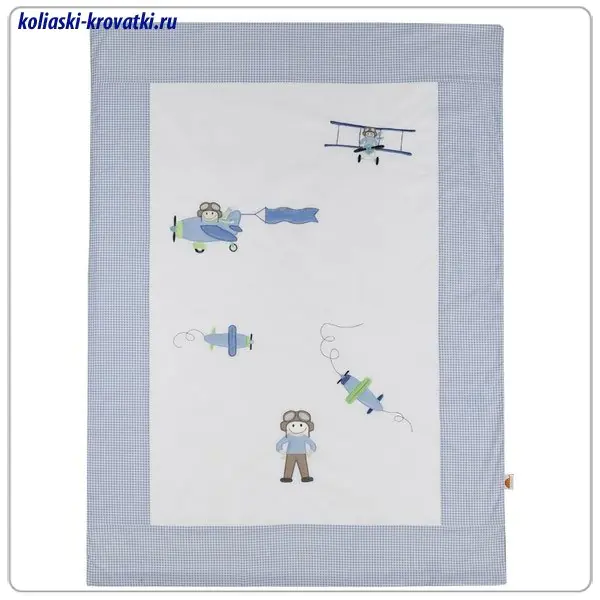 Комплект постельного белья Kidboo Little Pilot 6 предметов фото 1