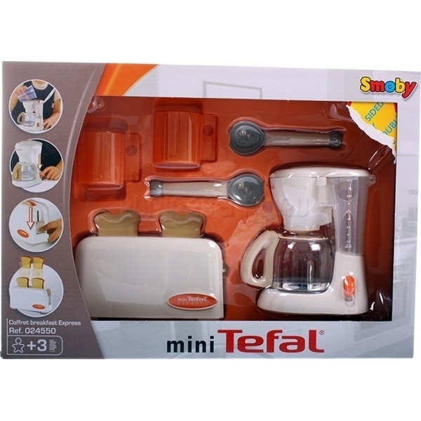 Набор: тостер + кофеварка Smoby Tefal 24550 фото 2
