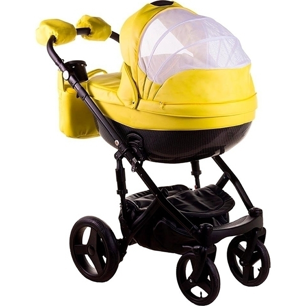 Детская коляска BeBe-Mobile Biagio S 2 в 1, эко-кожа фото 3