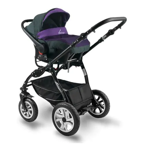 Детская коляска Esperanza Bexa Fashion T 3 в 1 Цвет шасси - Black фото 4