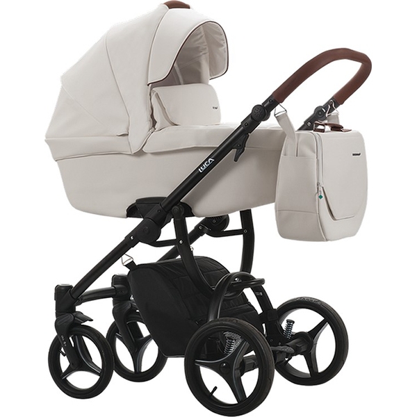 Детская коляска Bebetto Luca Pro 2 в 1, эко-кожа фото 1