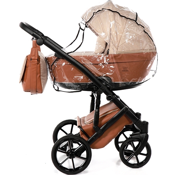 Детская коляска Tako Laret Corona Lite 2 в 1, ткань+эко-кожа фото 6