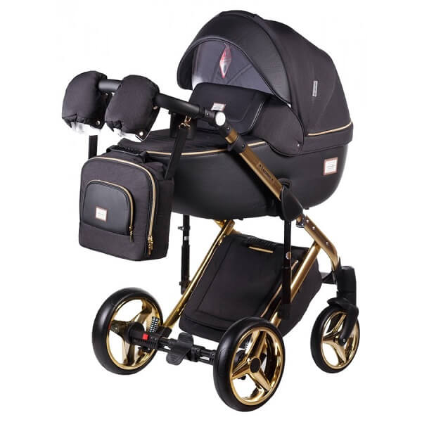 Детская коляска Adamex Luciano Polar Gold 2 в 1 - Фото