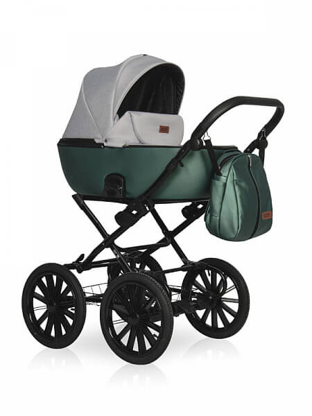 Детская коляска Riko Basic Ozon Shine Prestige 3 в 1 - Фото