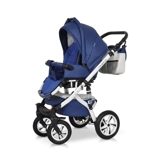Детская коляска Caretto Riviera Vintage S 2 в 1, эко-кожа фото 5