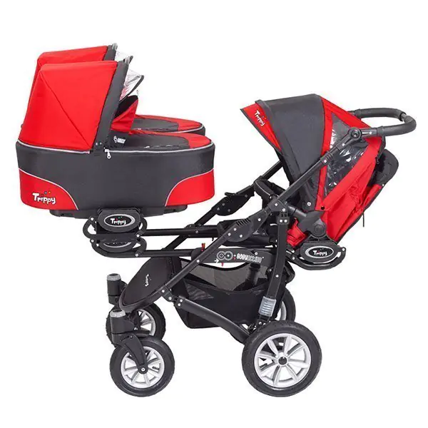 Детская коляска для тройни Babyactive Trippy 2 в 1 фото 2
