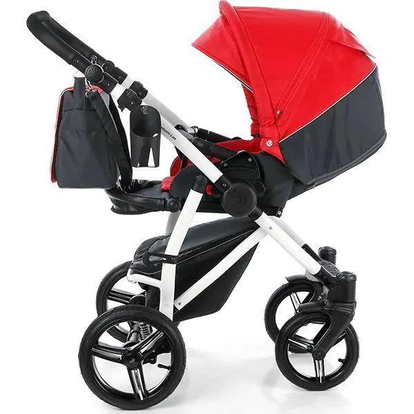 Детская коляска Esspero Newborn Lux 2016 2 в 1, шасси Black фото 5