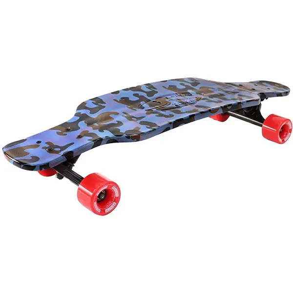 Скейтборд RT Y-Scoo Longboard Shark TIR 31" с сумкой арт. 408, 79х22 фото 3