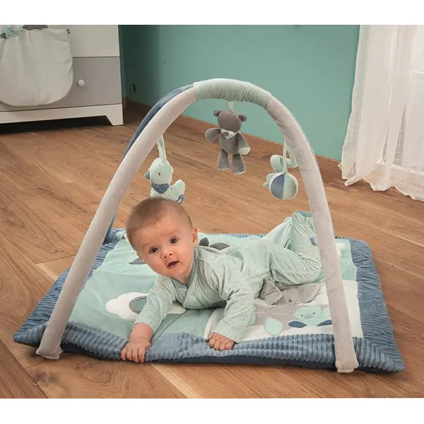 Мягкие игрушки Nattou Doudou Наттоу Дуду Jack, Jules & Nestor Мишка, Слоник, Утенок 843164, 843157, 843171 фото 5