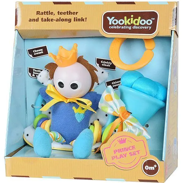 Погремушка Yookidoo Принцесса/Принц 40117 фото 3