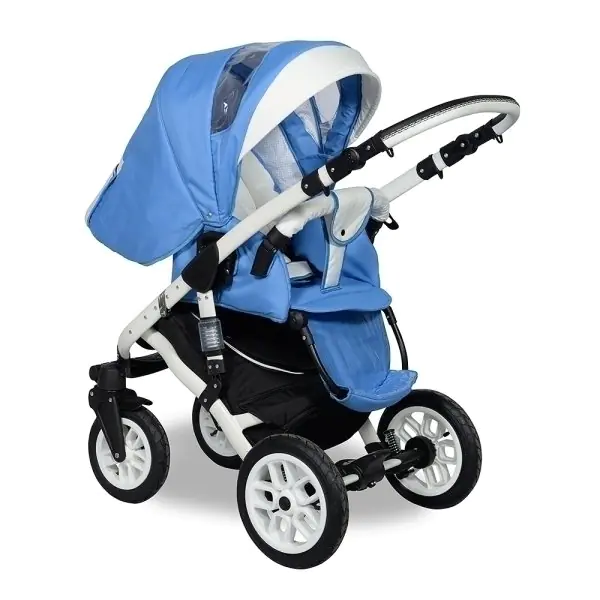 Детская коляска Indigo Isabel Flowers 2 в 1 фото 5