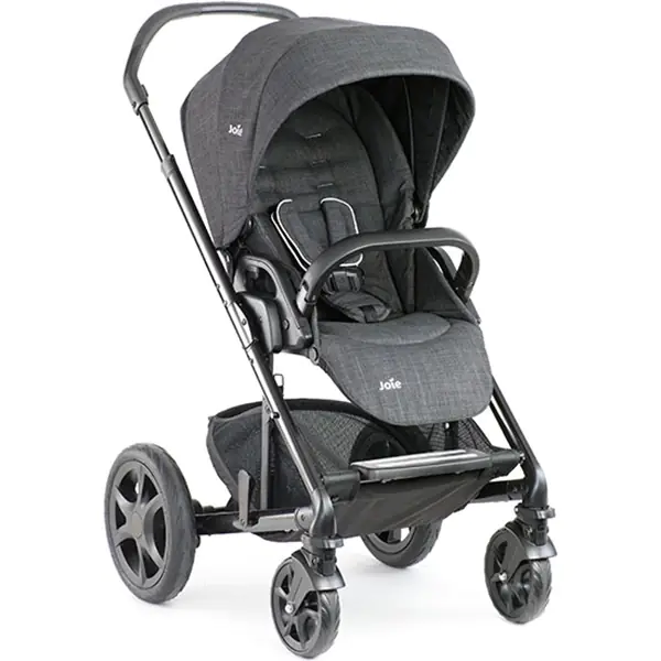 Детская коляска Joie Chrome DLX with Carry Cot Pavement Stroller 2 в 1 фото 6