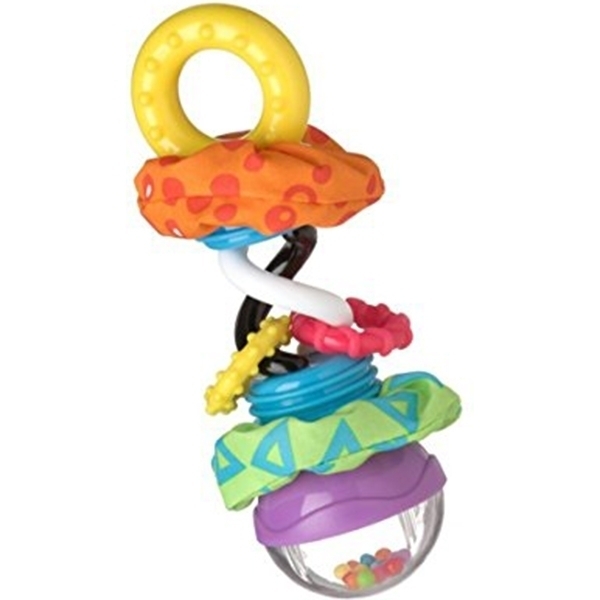 Игрушка-погремушка Playgro Забавные Шарики 0181598 — как выглядит в жизни