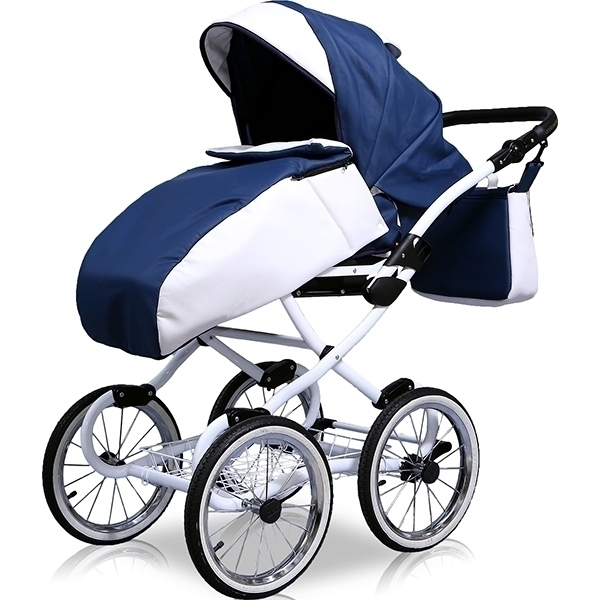 Детская коляска Nastella Luxe Prestige Eco 2 в 1, эко-кожа фото 9