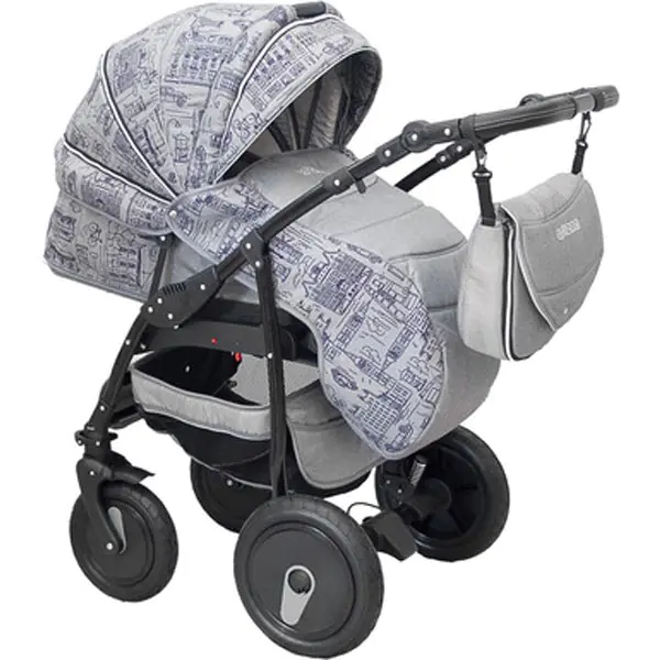 Детская коляска Quipolo Optima City Collection 2 в 1 фото 9