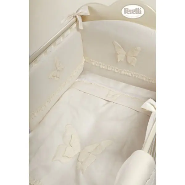 Комплект постельного белья для колыбели Feretti Baby Beddings Culla Charme 5 предметов фото 1