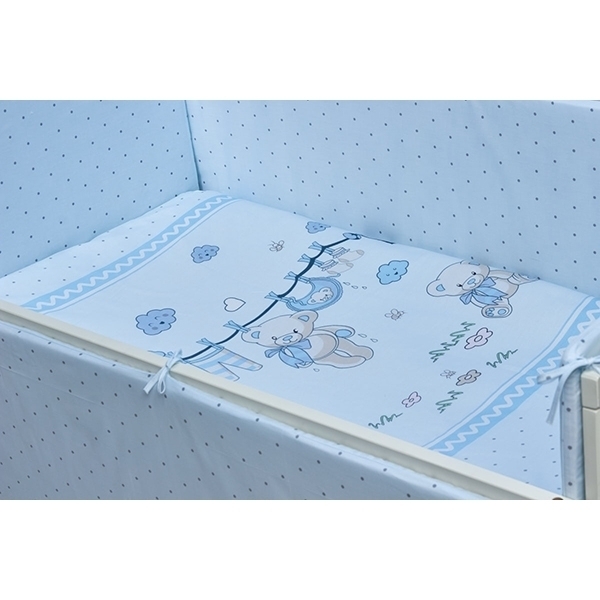 Постельное белье в кроватку Makkaroni Kids Утро с выбором бортиков, 6 предметов фото 3