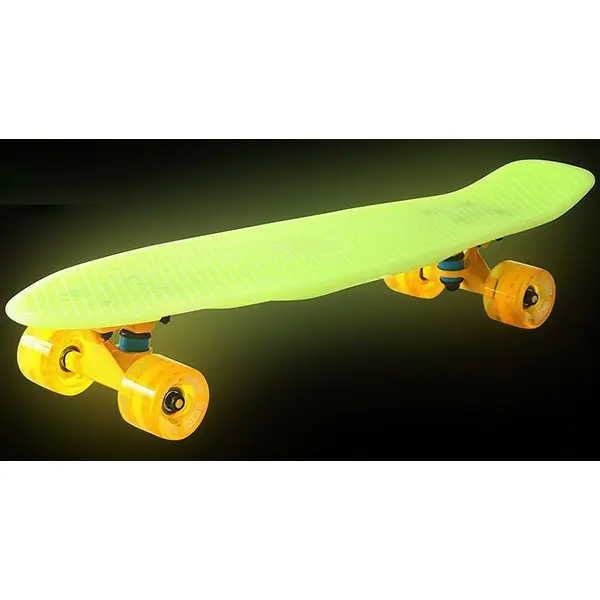Скейтборд RT Y-Scoo Big Fishskateboard Glow 27" с сумкой арт. 402E, 68,6х19 фото 16