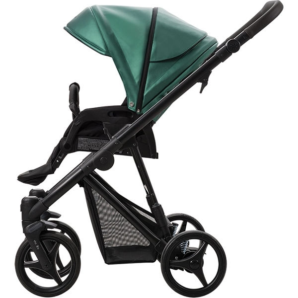 Детская коляска Bebetto Nitello Shine 3 в 1, эко-кожа + ткань фото 9
