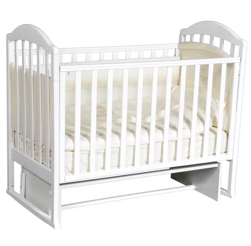 Детская кроватка Кедр Emily 6, универсальный маятник - Фото