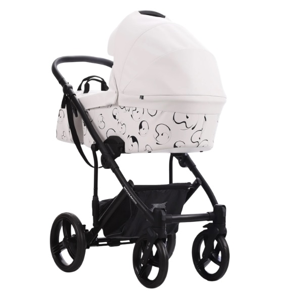 Детская коляска Bebetto Magnum Light SE Pro 2 в 1 на черной раме фото 2