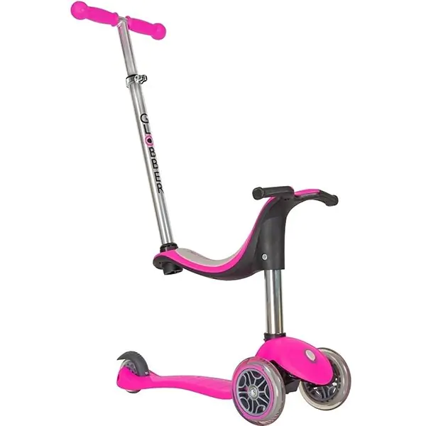 Самокат Y-Scoo RT Globber My Free New Technology Seat 4 в 1 с блокировкой колес фото 4
