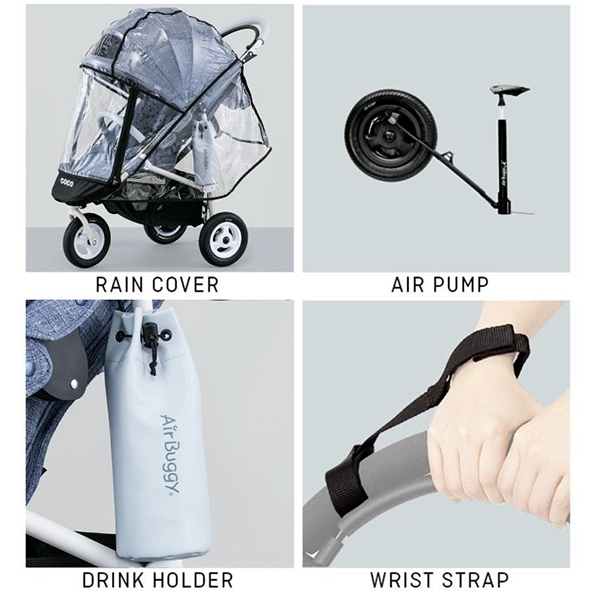 Детская прогулочная коляска Airbuggy Coco Brake фото 6