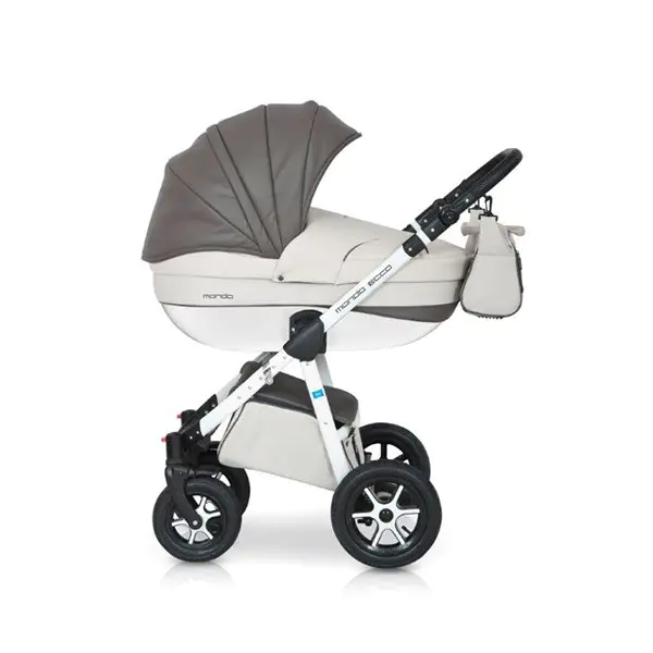 Детская коляска Expander Mondo Ecco 3 в 1, эко-кожа фото 2
