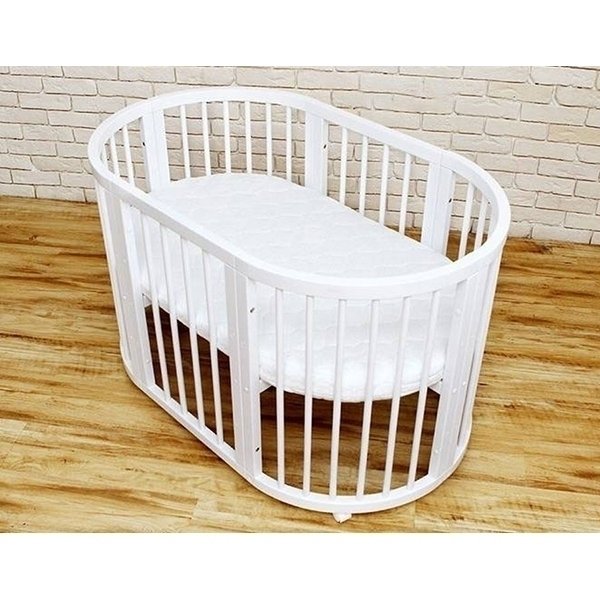 Детская кроватка-трансформер Evobaby Evoland 8 в 1 — как выглядит в жизни