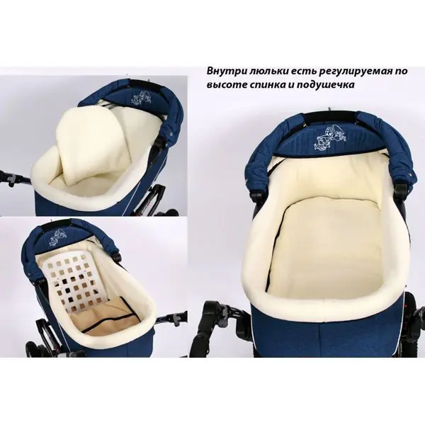 Детская коляска Baby-Merc Q7-Cllasic 3 в 1 фото 5