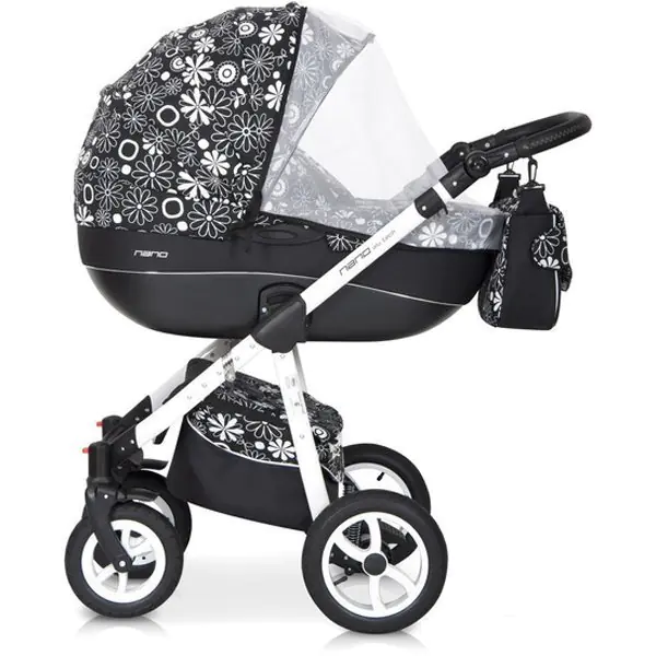 Детская коляска Riko Nano Flower Collection 2 в 1 фото 2