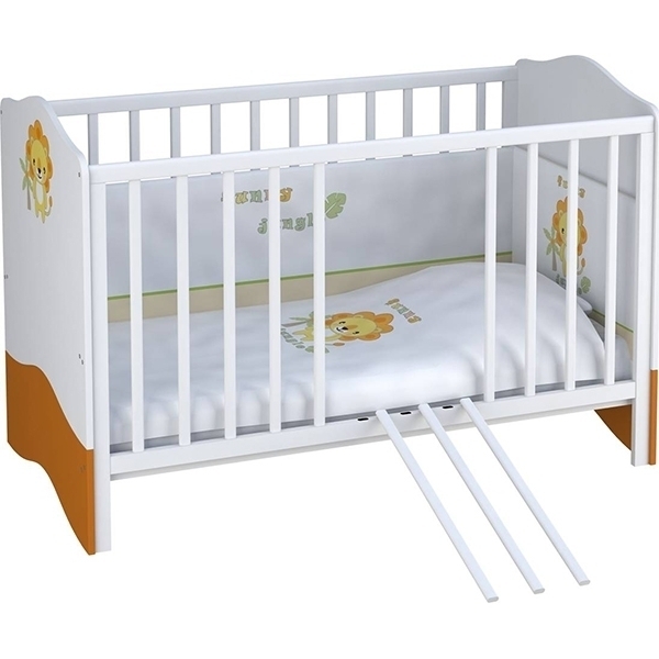 Детская кроватка Polini Basic Джунгли фото 3