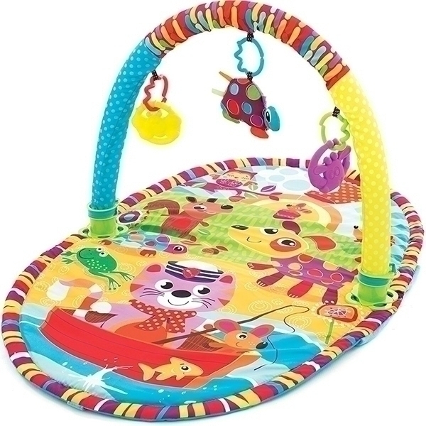 Развивающий коврик Playgro активный центр "Прогулка 0184213 — как выглядит в жизни