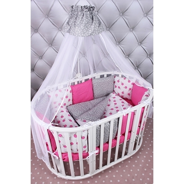 Комплект в кроватку AmaroBaby Sweet, 4 предмета, бязь фото 3