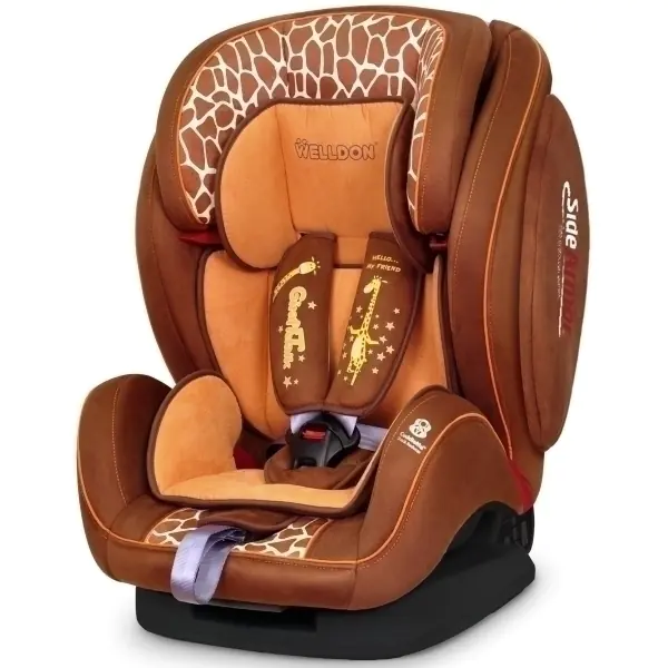 Детское автокресло Welldon Encore SideArmor & CuddleMe BS07-BCE Велдон Энкор Сайд Армор энд Кадл Ми — как выглядит в жизни