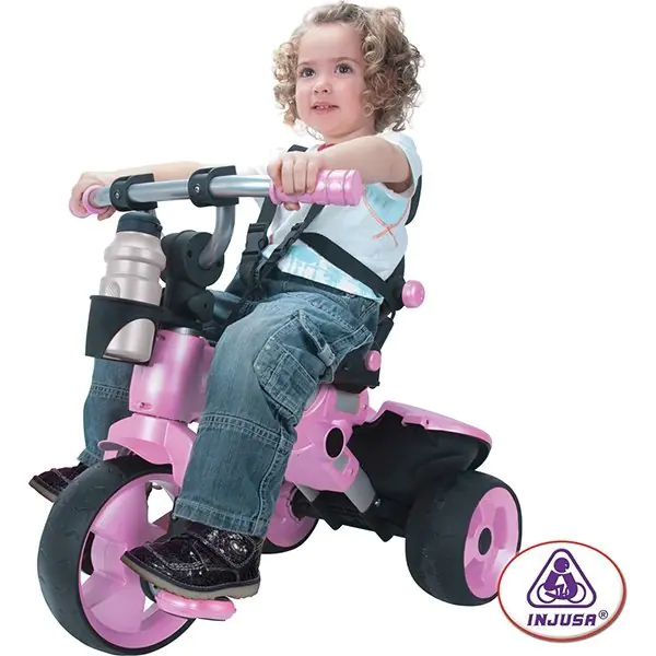 Трехколесный велосипед Injusa City Trike Aluminium арт. 3262/002 фото 8